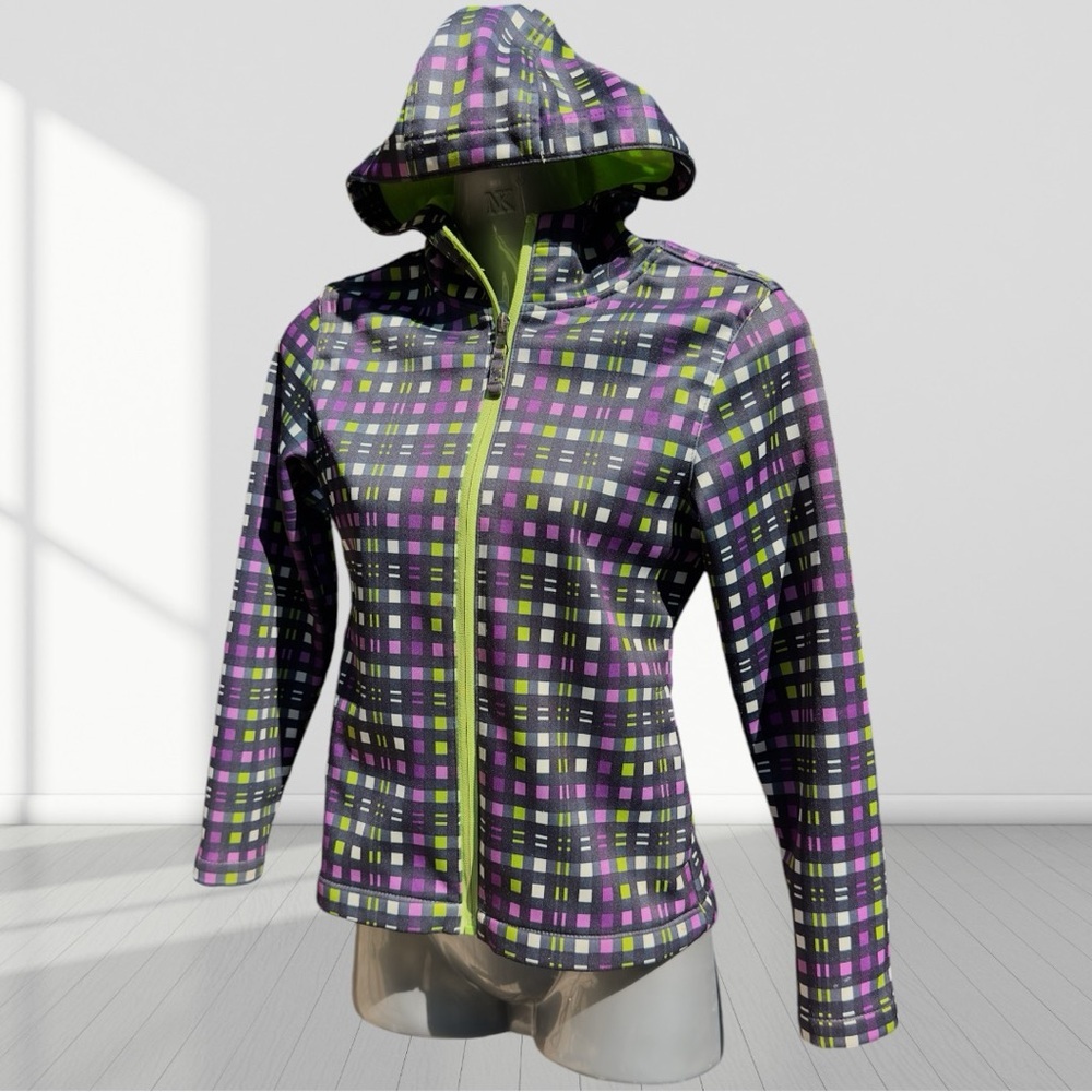 🌸3/$25🌸
Girls small Urban Rags lightweight spring/fall full zip hooded jacket. - Picture 3 of 11